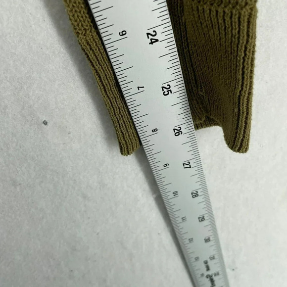 Wallace Sweater Women's S Brown Striped Knitted Ribbed V-Neck Button Up Cardigan - Picture 4 of 9